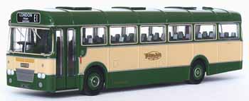 35306 BET 36ft six bay single deck Maidstone & District's cream & dark green livery and with the larger style front grille.